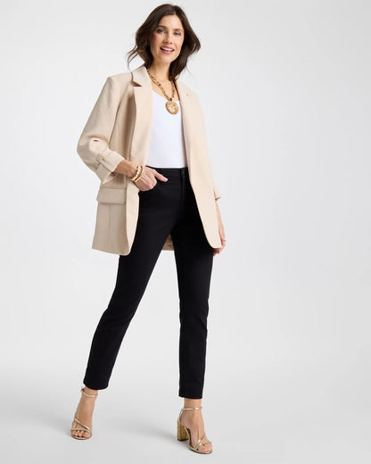 Chico's So Slimming Petite Girlfriend Ankle Jeans