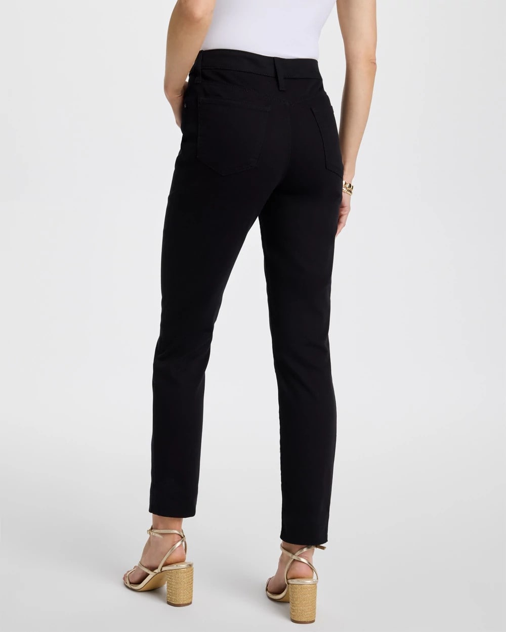 Chico's So Slimming Petite Girlfriend Ankle Jeans