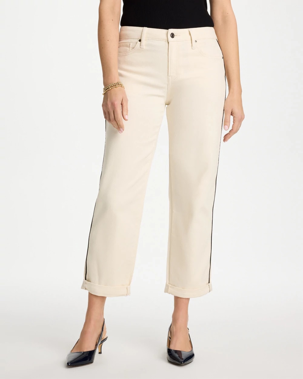 Chico's Relaxed Boyfriend Jean