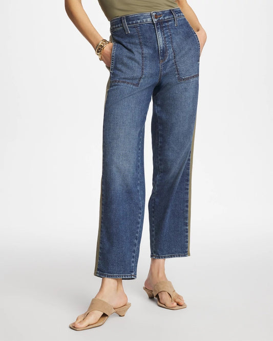Chico's Utility Barrel Jeans