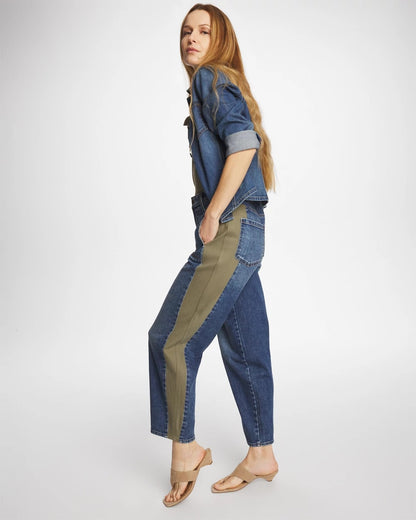 Chico's Utility Barrel Jeans
