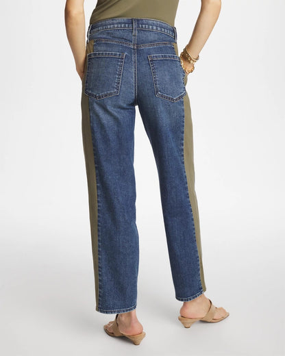 Chico's Utility Barrel Jeans