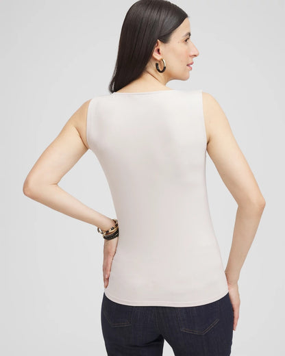 Chico's Contour Cotton™ Square Neck Tank