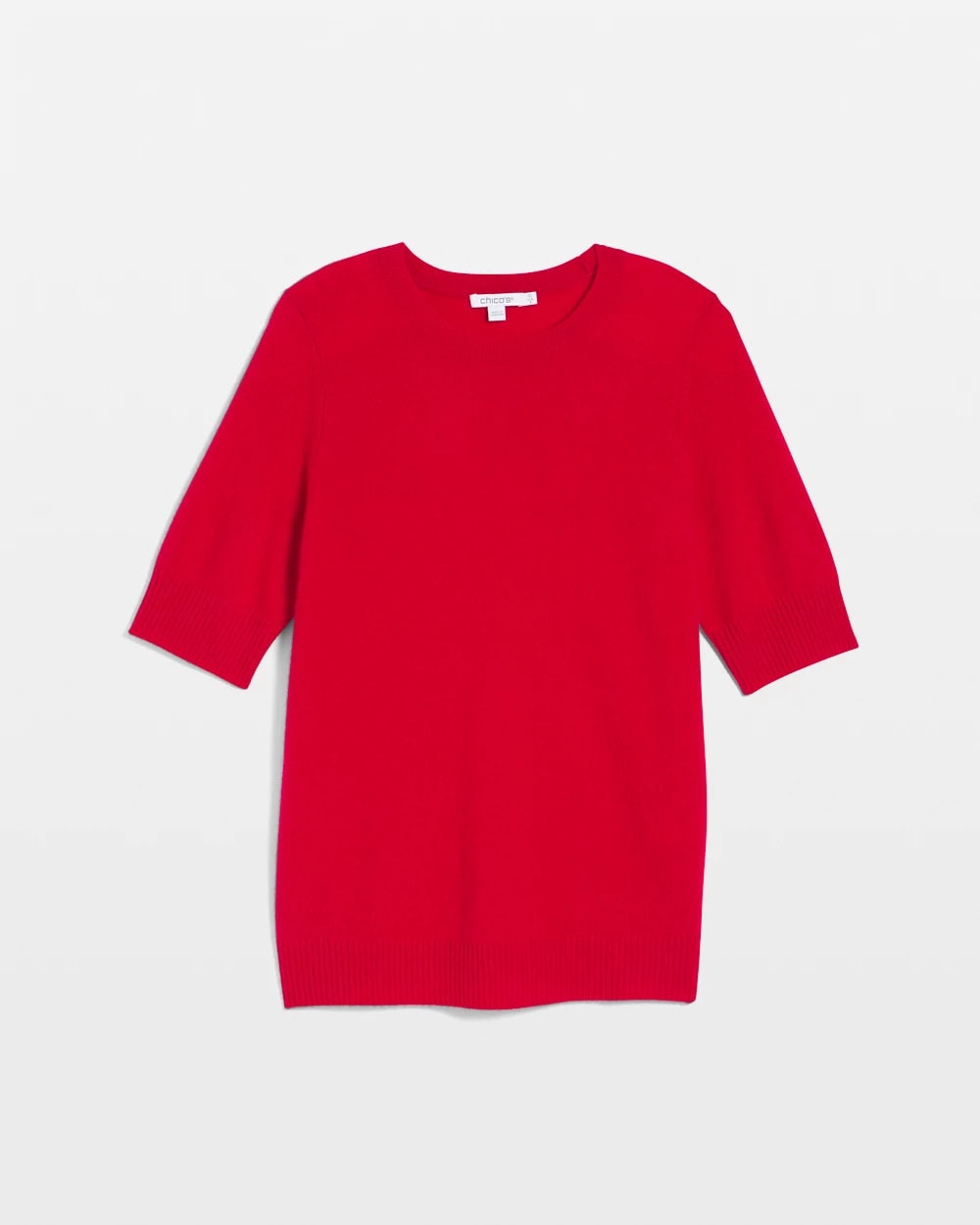 Chico's Crewneck Cashmere Pullover Sweater