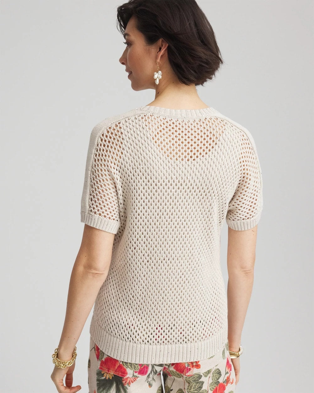 Chico's Dolman Sleeved Sweater Tee