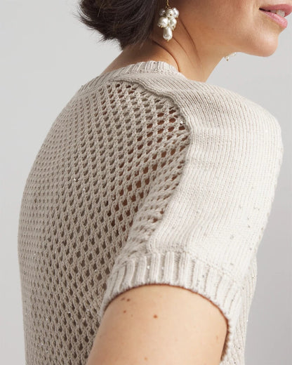 Chico's Dolman Sleeved Sweater Tee