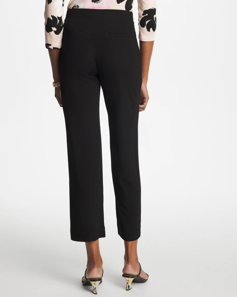Chico's Matte Jersey Cropped Pants