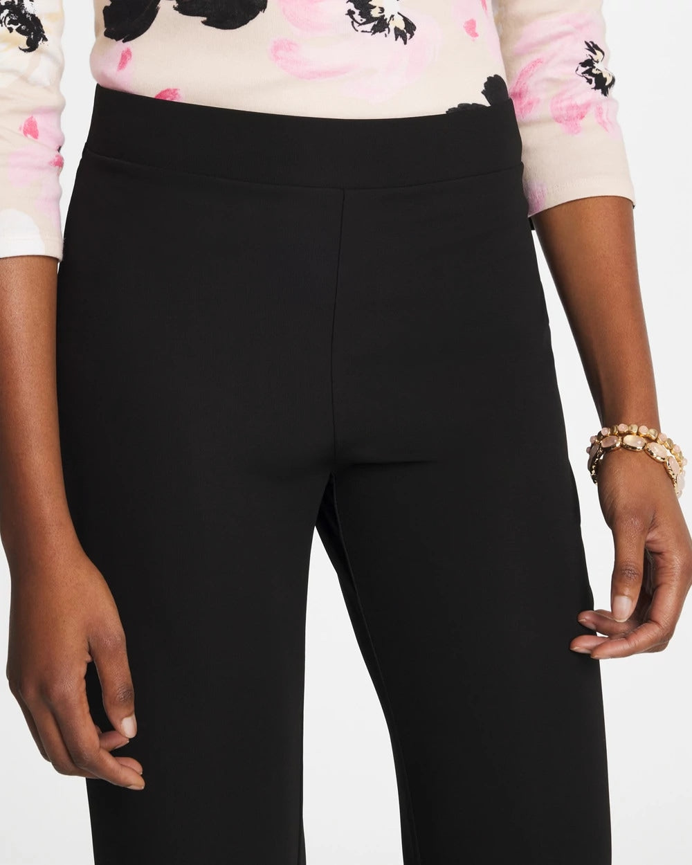 Chico's Matte Jersey Cropped Pants