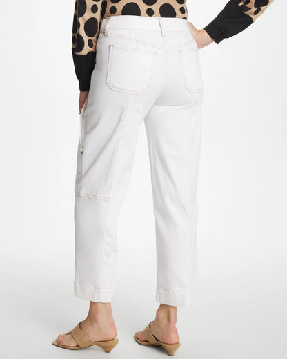 Chico's Utility Wide Pull-On Crop Jeans