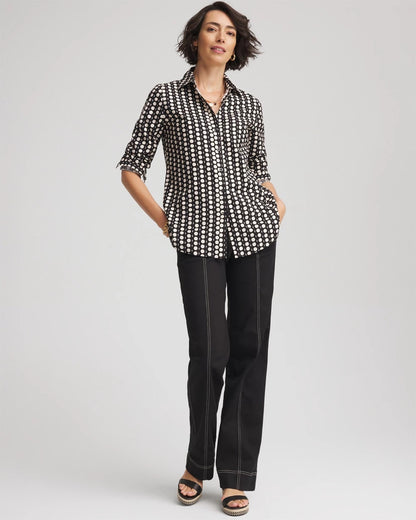 Chico's Pull-On Wide-Leg Jeans