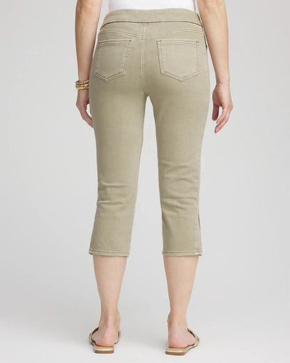 Chico's 19" Pull-on Capri Jeans
