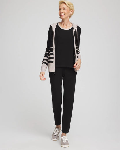 Chico's Zenergy® Luxe Metallic Trim Tank
