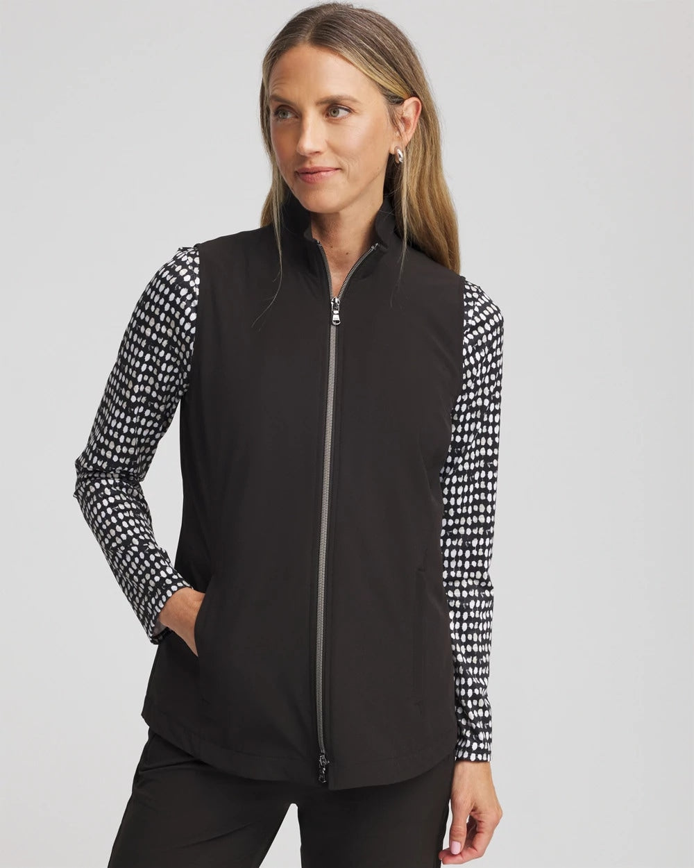 Chico's Zenergy® UPF Front-Zip Travel Vest