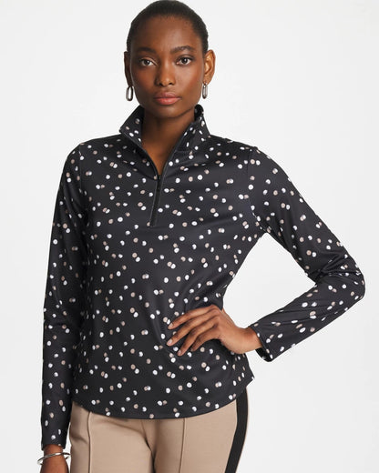 Chico's Zenergy® UPF Spotted Half Zip