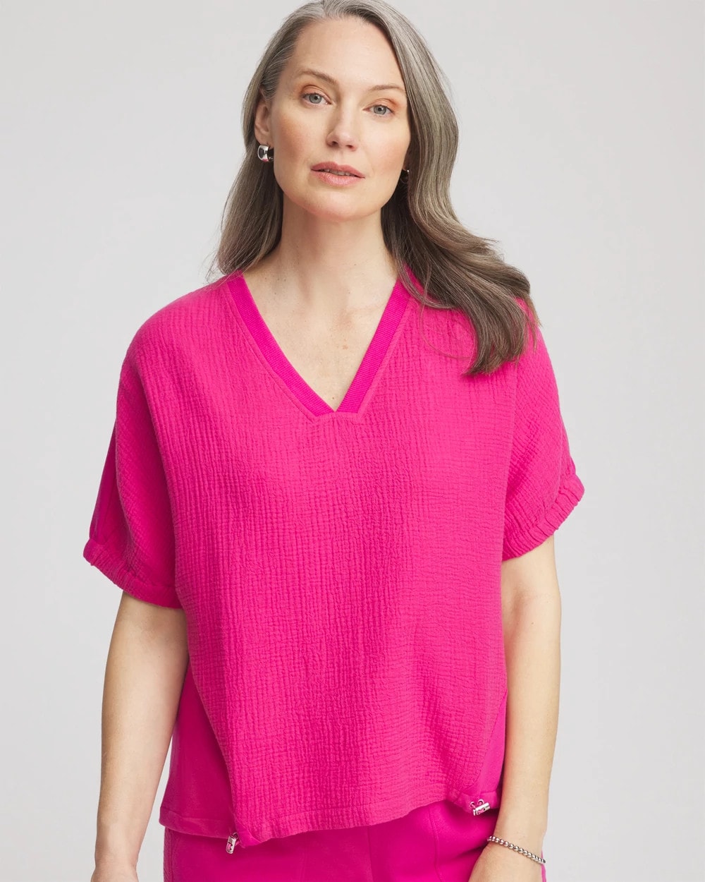 Chico's Zenergy® Gauze Lounge Shirt