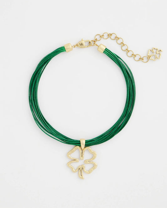 Chico's Clover Pendant Necklace