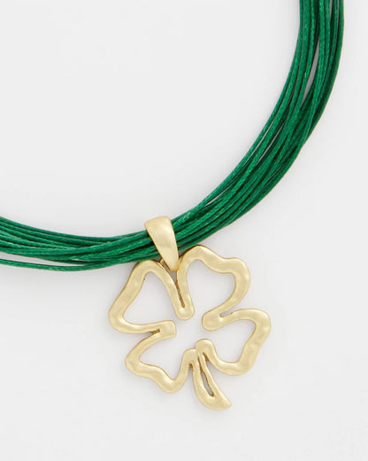 Chico's Clover Pendant Necklace