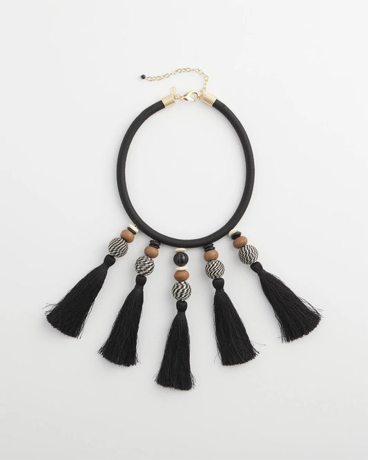 Chico's Chico's Originals Tassel Statement Necklace