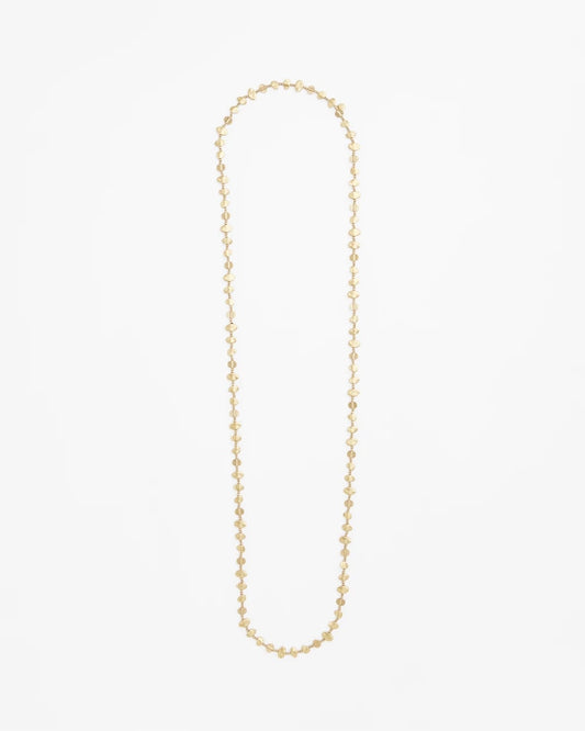 Chico's Gold Nugget Single Strand Necklace