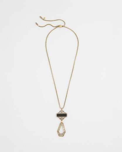 Chico's Adjustable Amulet Pendant Necklace