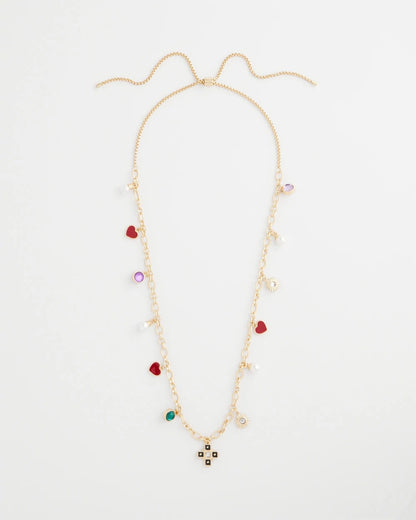 Chico's Adjustable Charm Necklace