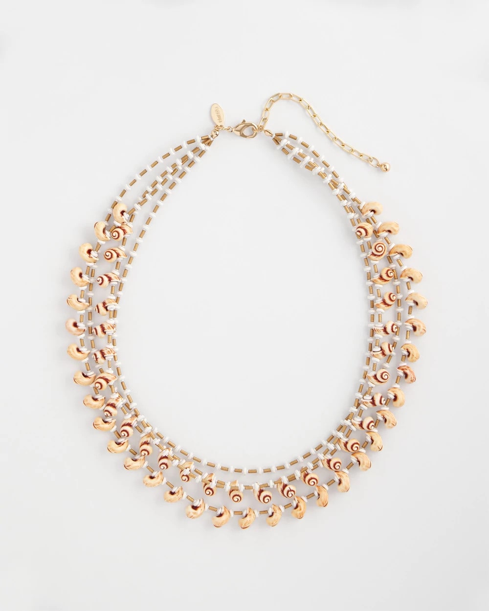 Chico's Multi-Strand Shell Necklace
