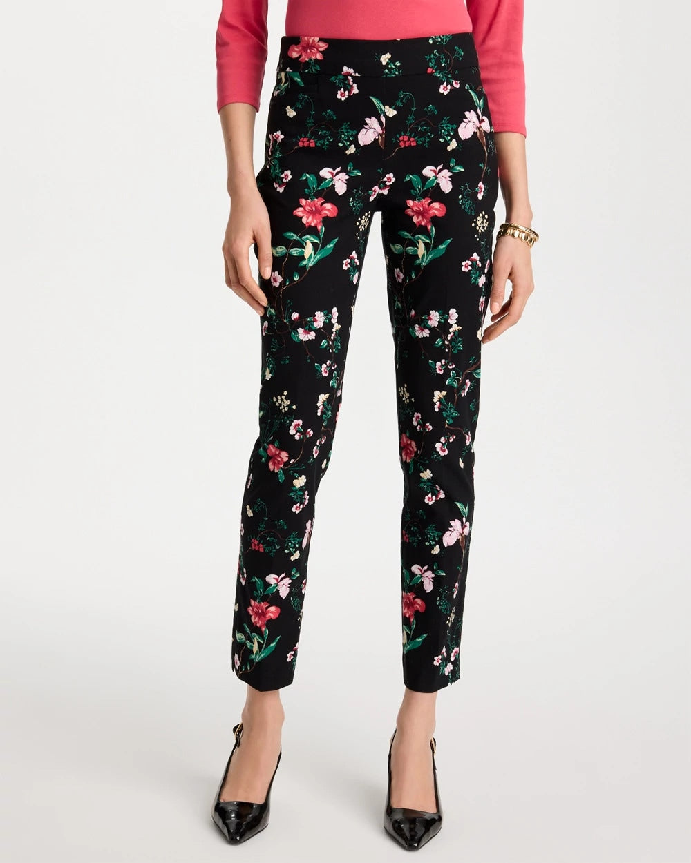 Chico's Kyoto Bloom Brigitte™ Slim Ankle Pants