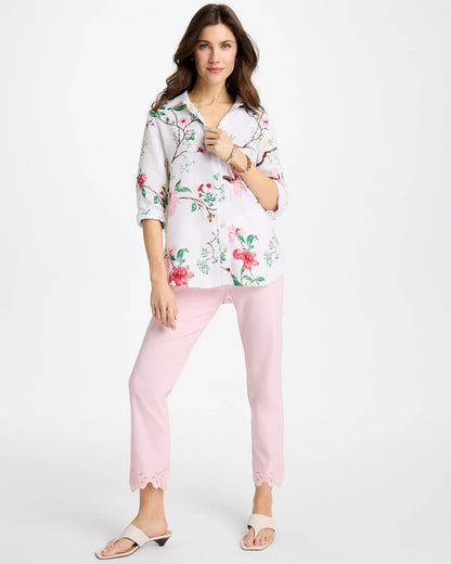 Chico's Embroidered Brigitte™ Slim Crop Pant
