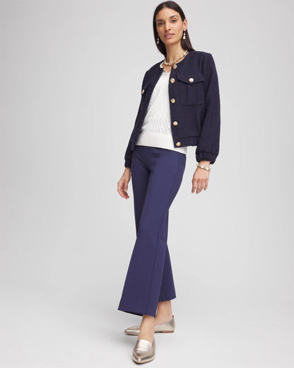 Chico's Lightweight Juliet Kick Flare Pants