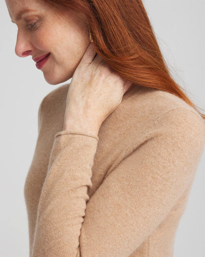 Chico's Cashmere Crewneck Sweater
