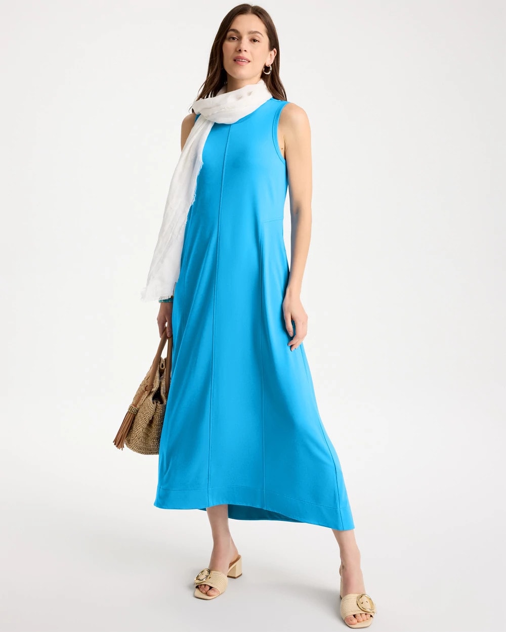 Chico's Jersey Knit Maxi Dress