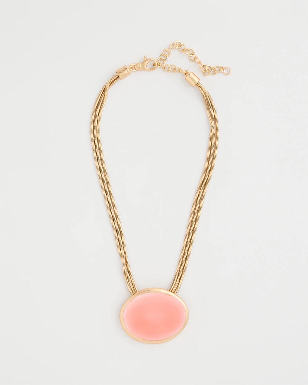 Chico's Coral Pendant Necklace