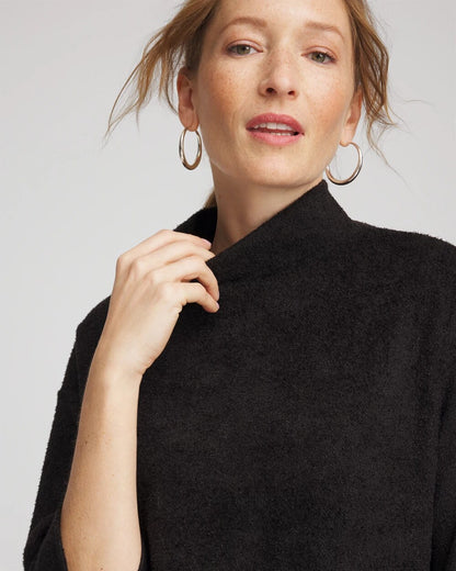 Chico's Jacquard Cozy Turtleneck
