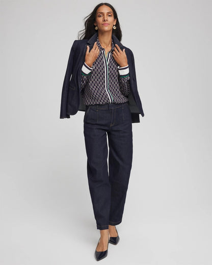 Chico's Faux Silk Twill Shirt