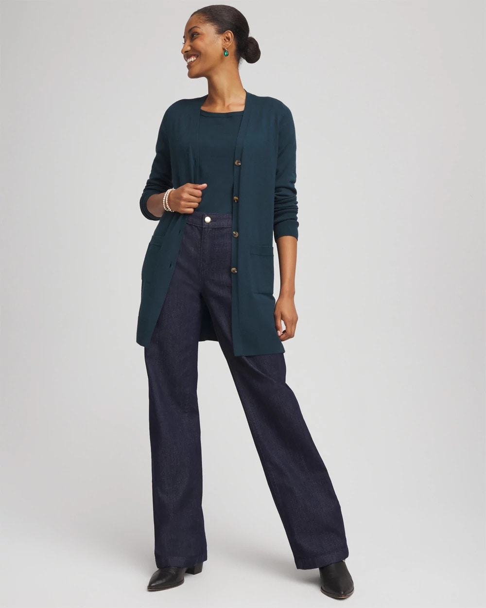 Chico's Ella Boatneck Sweater