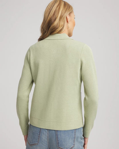 Chico's Button-Front Cardigan Jacket