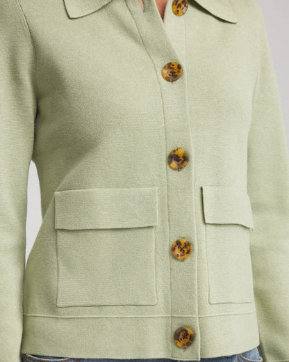 Chico's Button-Front Cardigan Jacket