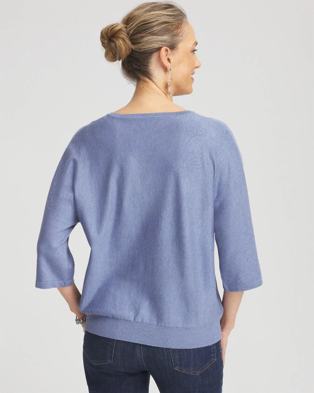 Chico's Dolman V-Neck Sweater