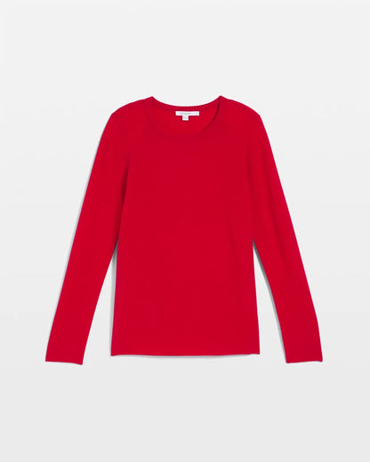 Chico's Crewneck Cashmere Pullover Sweater