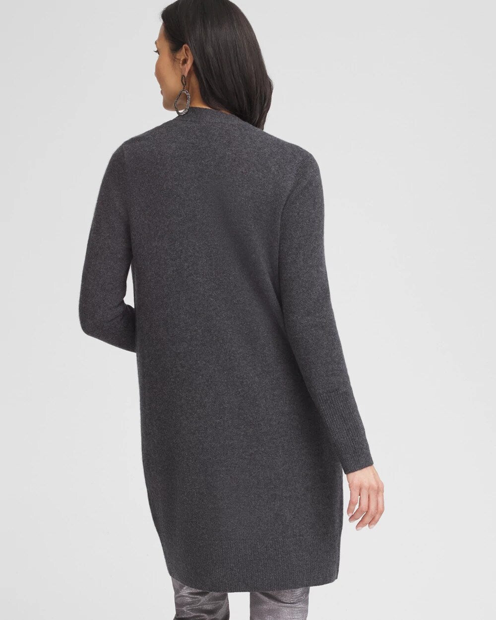 Chico's Cashmere Duster Cardigan