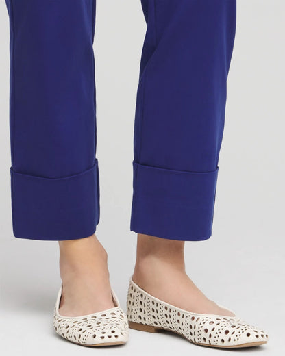 Chico's Stretch Sateen Cropped Pants