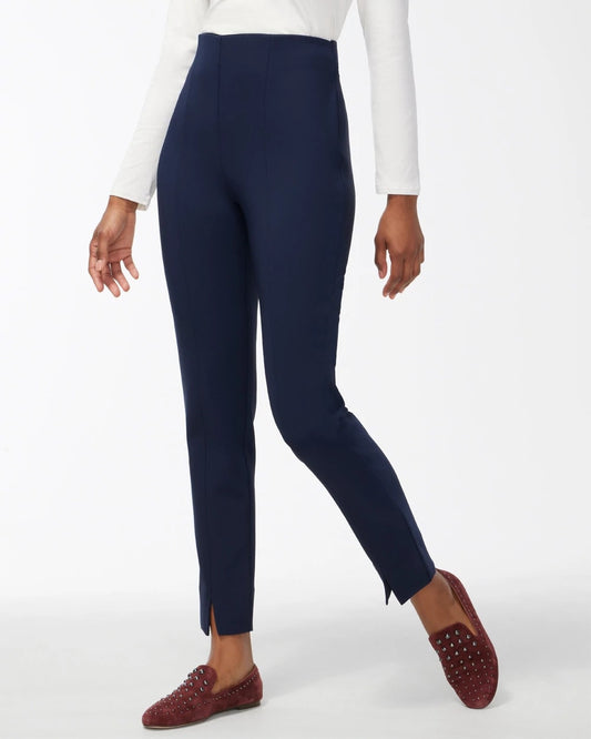 Chico's Bi-Stretch Front Seam Slit Ankle Pants