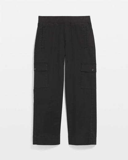 Chico's Cargo Straight Leg Cropped Pants