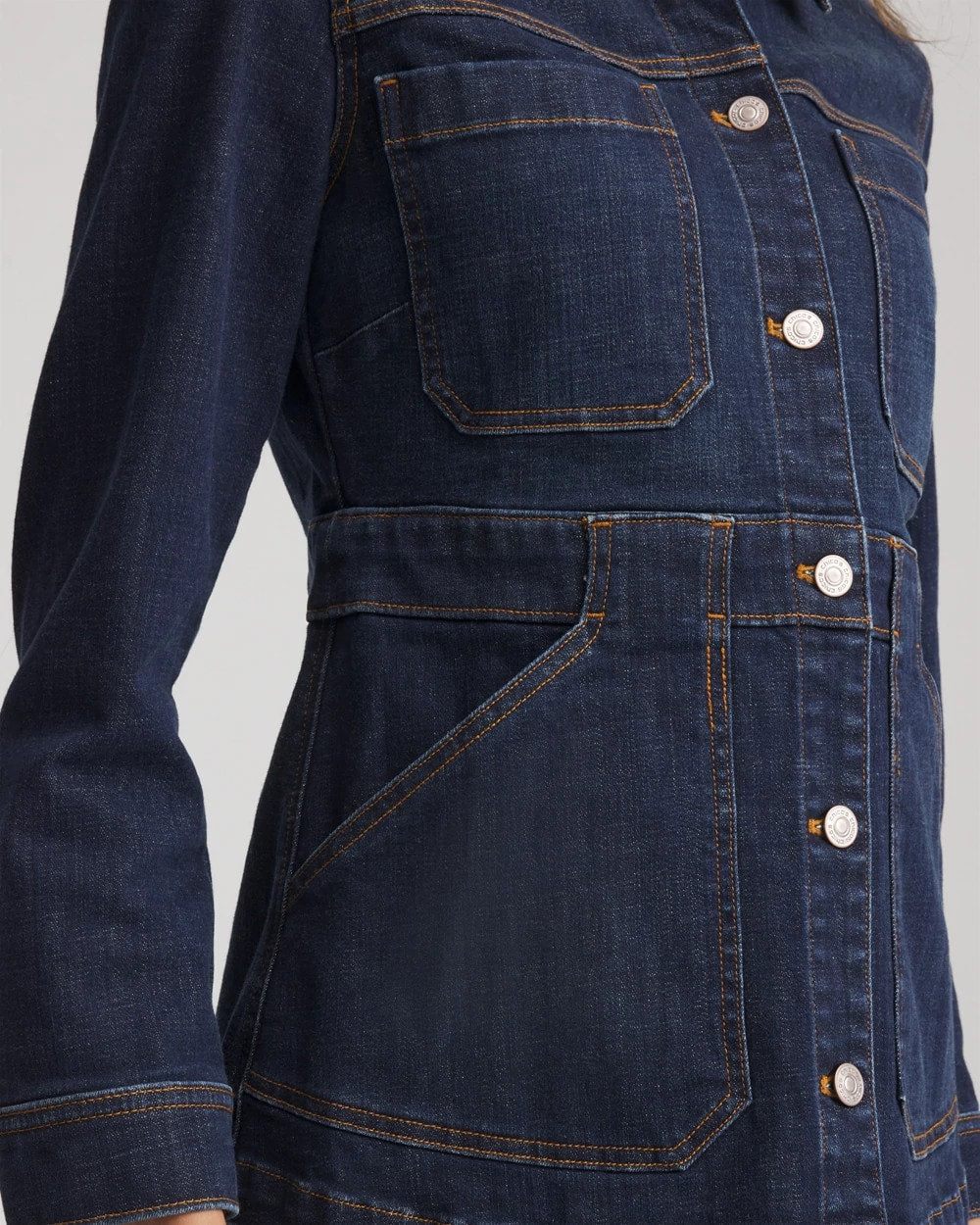 Chico's Denim Field Jacket