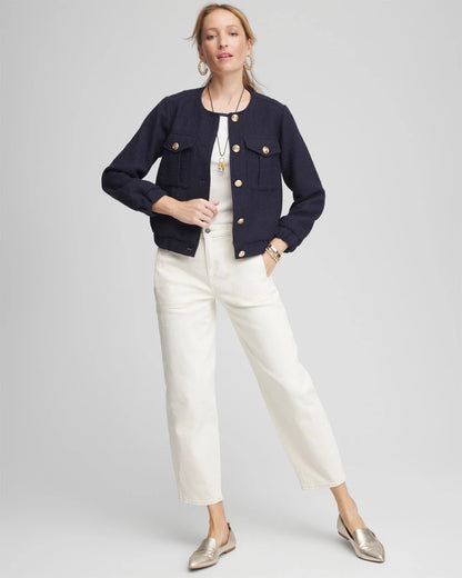 Chico's Tweed Lady Jacket