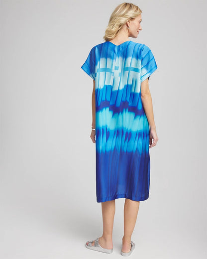 Chico's Gottex Golden Hour V-Neck Dress Cover-Up