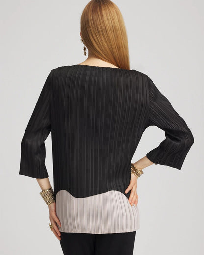 Chico's Travelers™ Collection Pleated Top