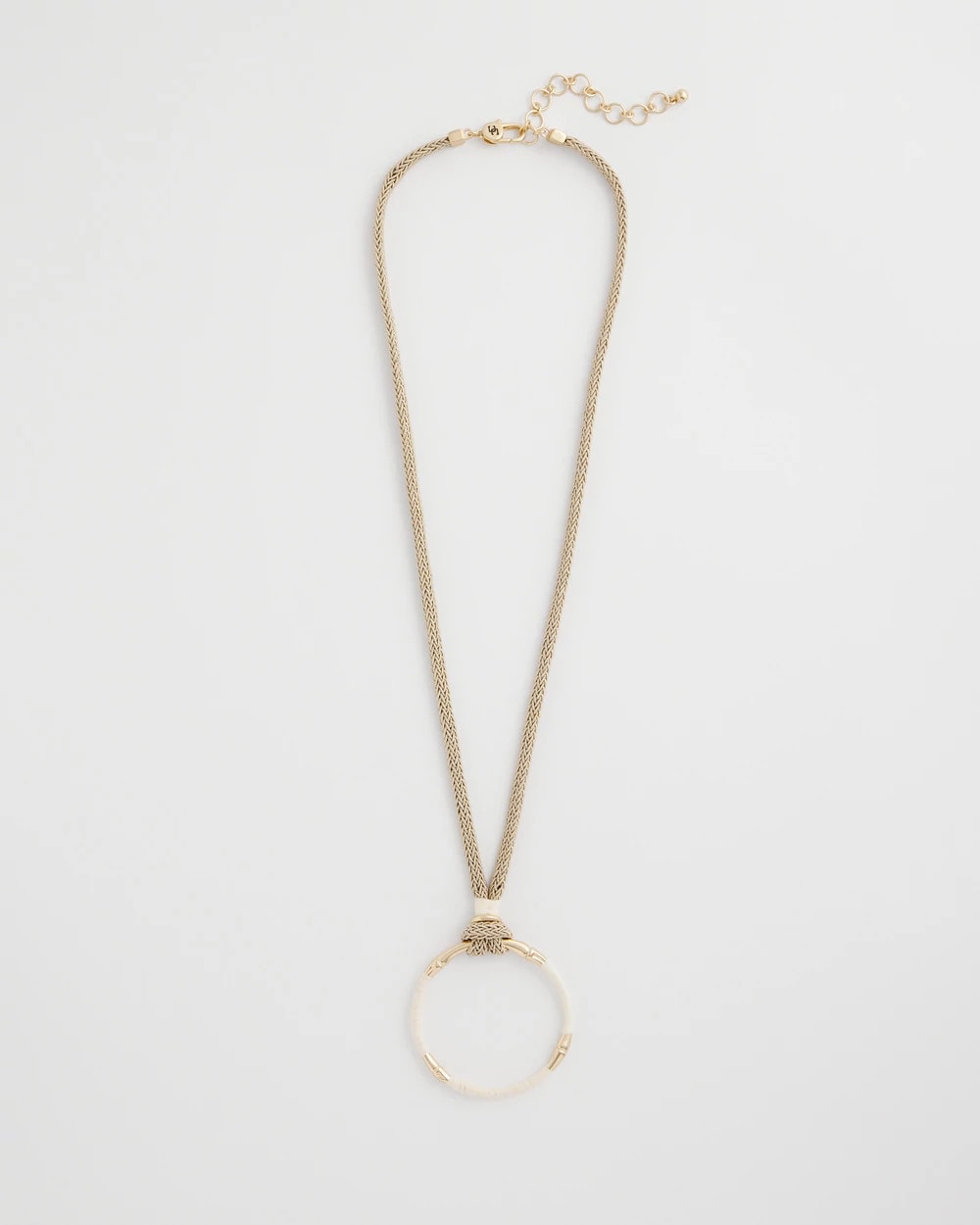 Chico's Large Open Pendant Necklace