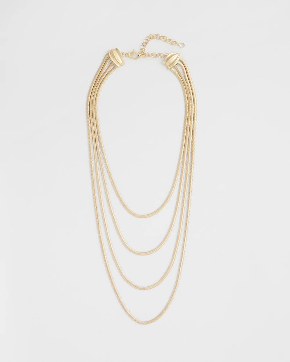 Chico's Multi-Layer Snake Chain Necklace