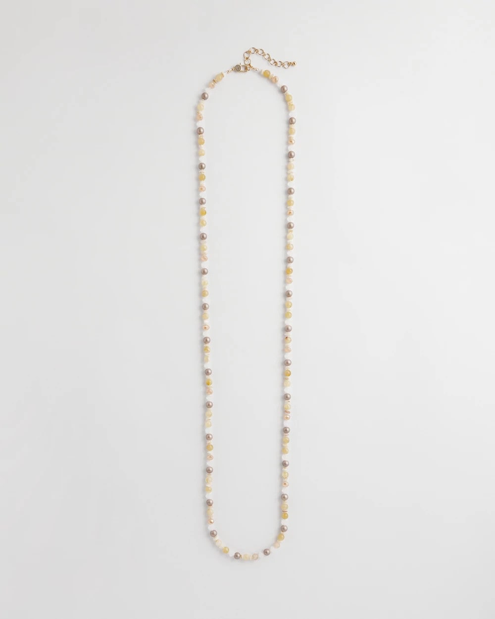 Chico's Neutral Long Layering Necklace